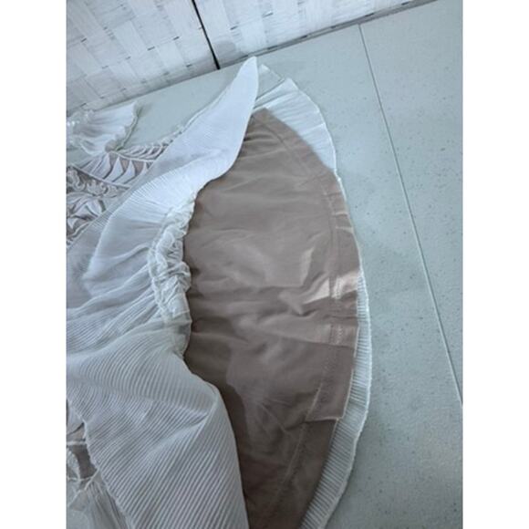 NWT!! "Mello Molly" Midi Dress Lace Needs Stitched On Ruffle Cottage Core Hoco - Picture 11 of 15